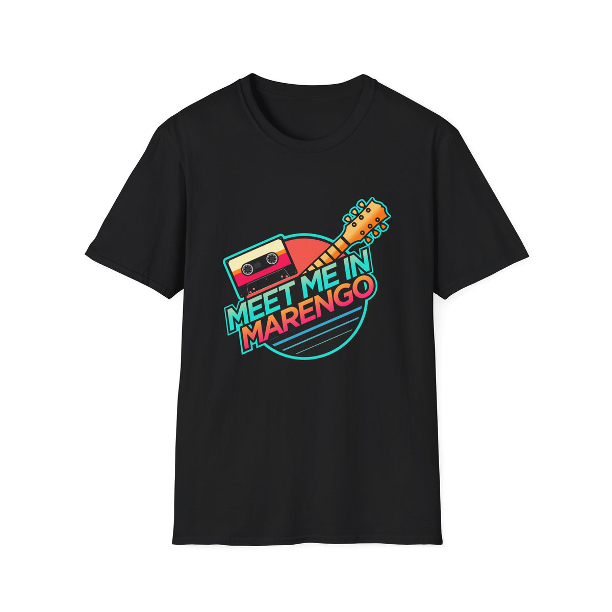 Retro Vibes Front Logo T-Shirt