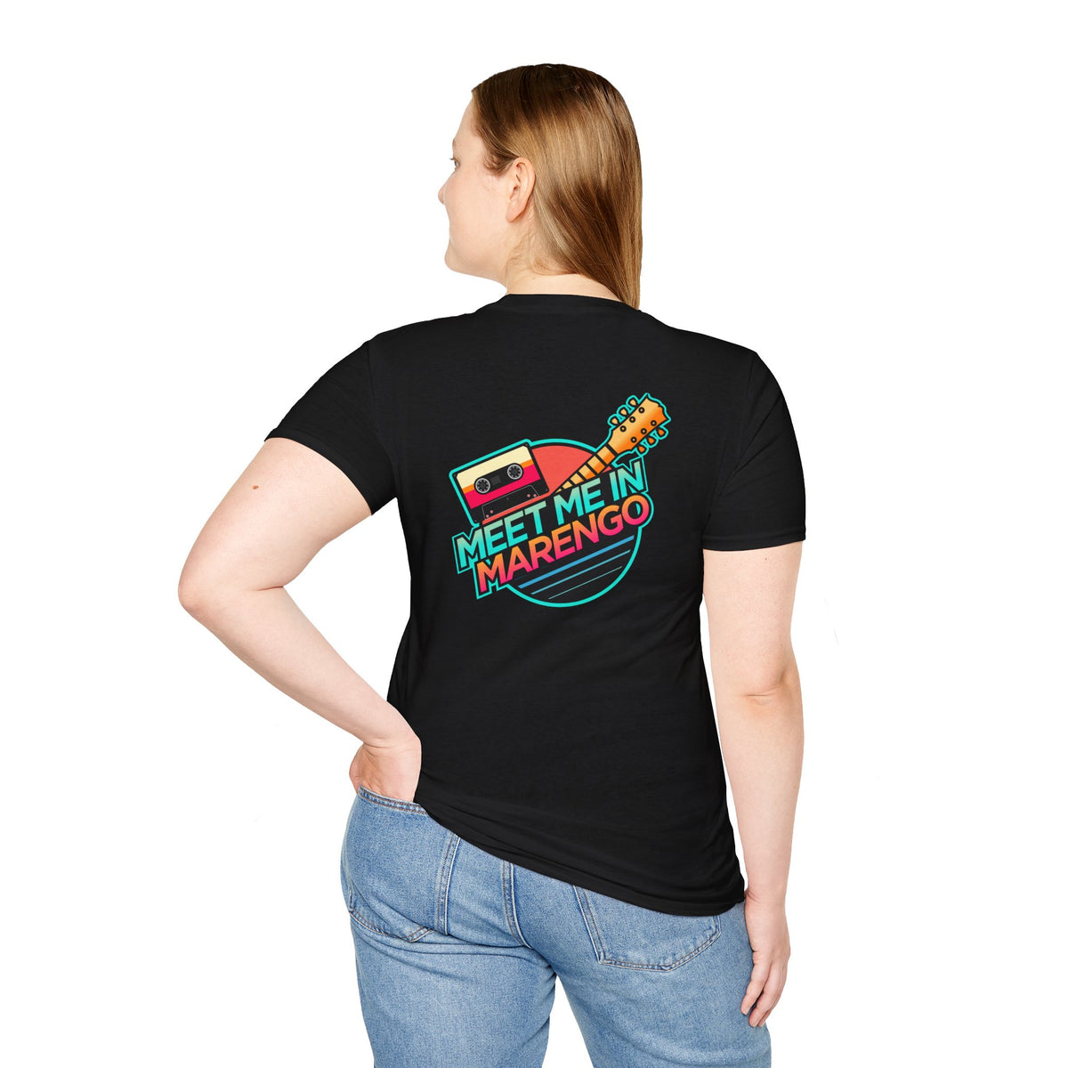 Retro Vibes Back Logo T-Shirt