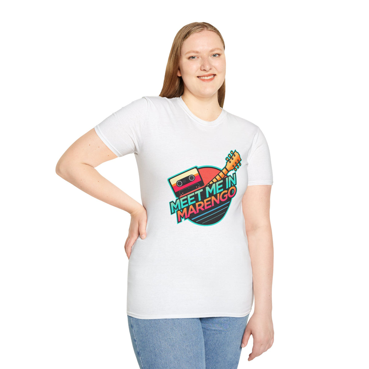 Retro Vibes Front Logo T-Shirt