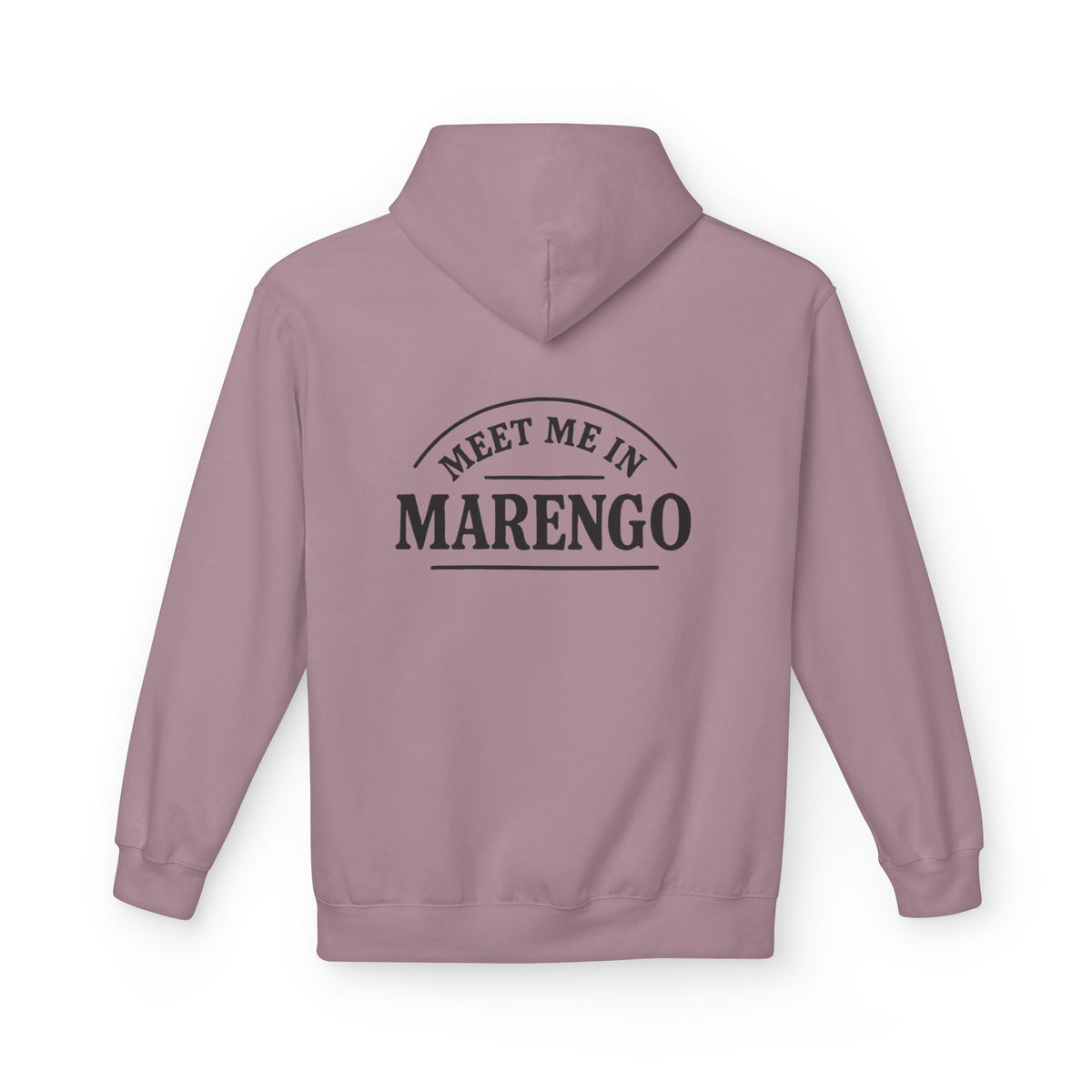 Women's Hoodie with Basic Black Rear Logo
