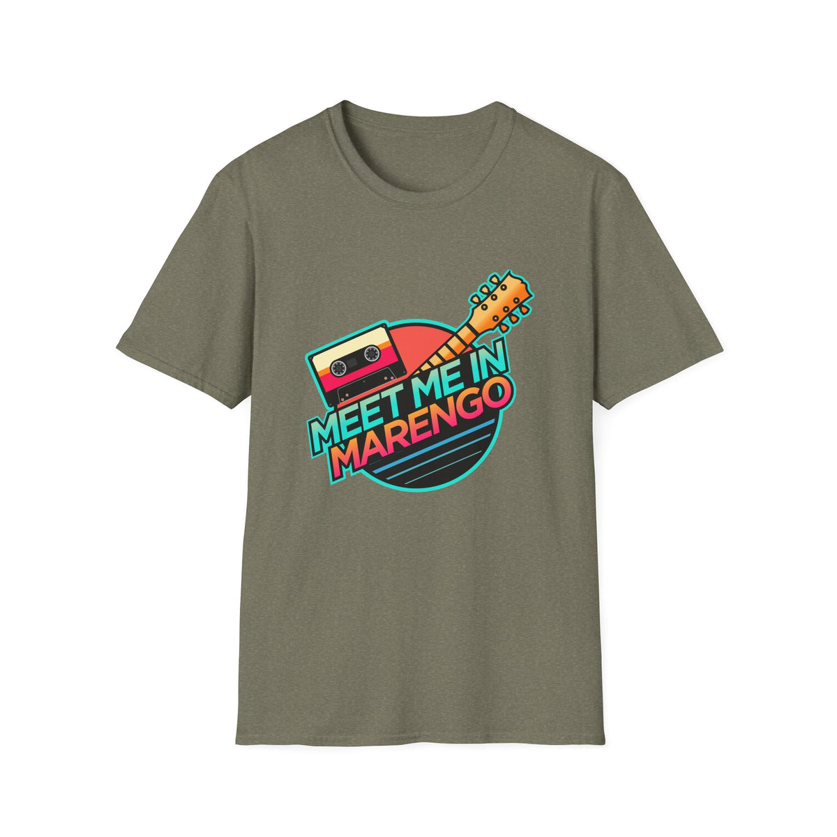 Retro Vibes Front Logo T-Shirt