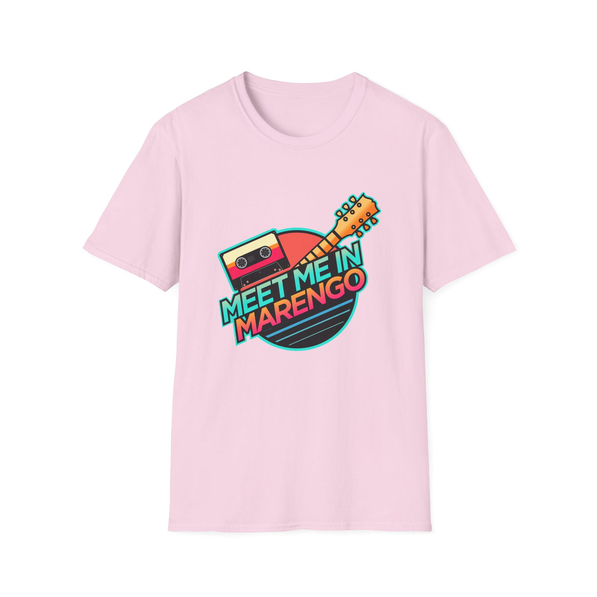Retro Vibes Front Logo T-Shirt