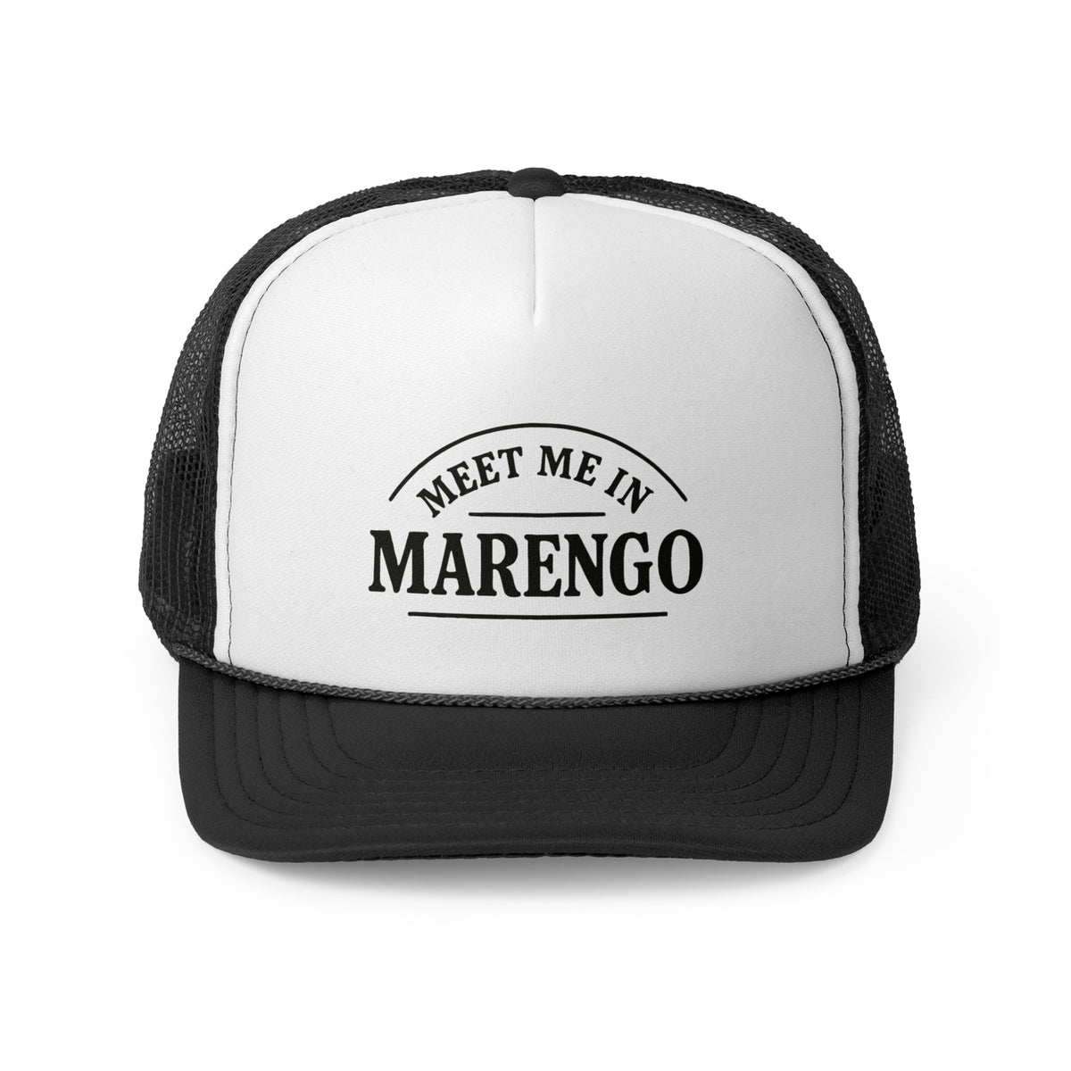 Trucker Hat - Basic Black Logo