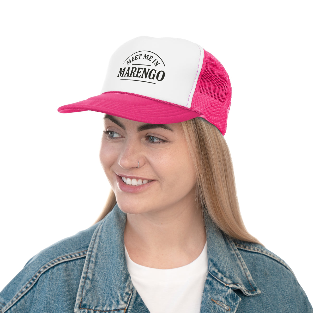 Trucker Hat - Basic Black Logo