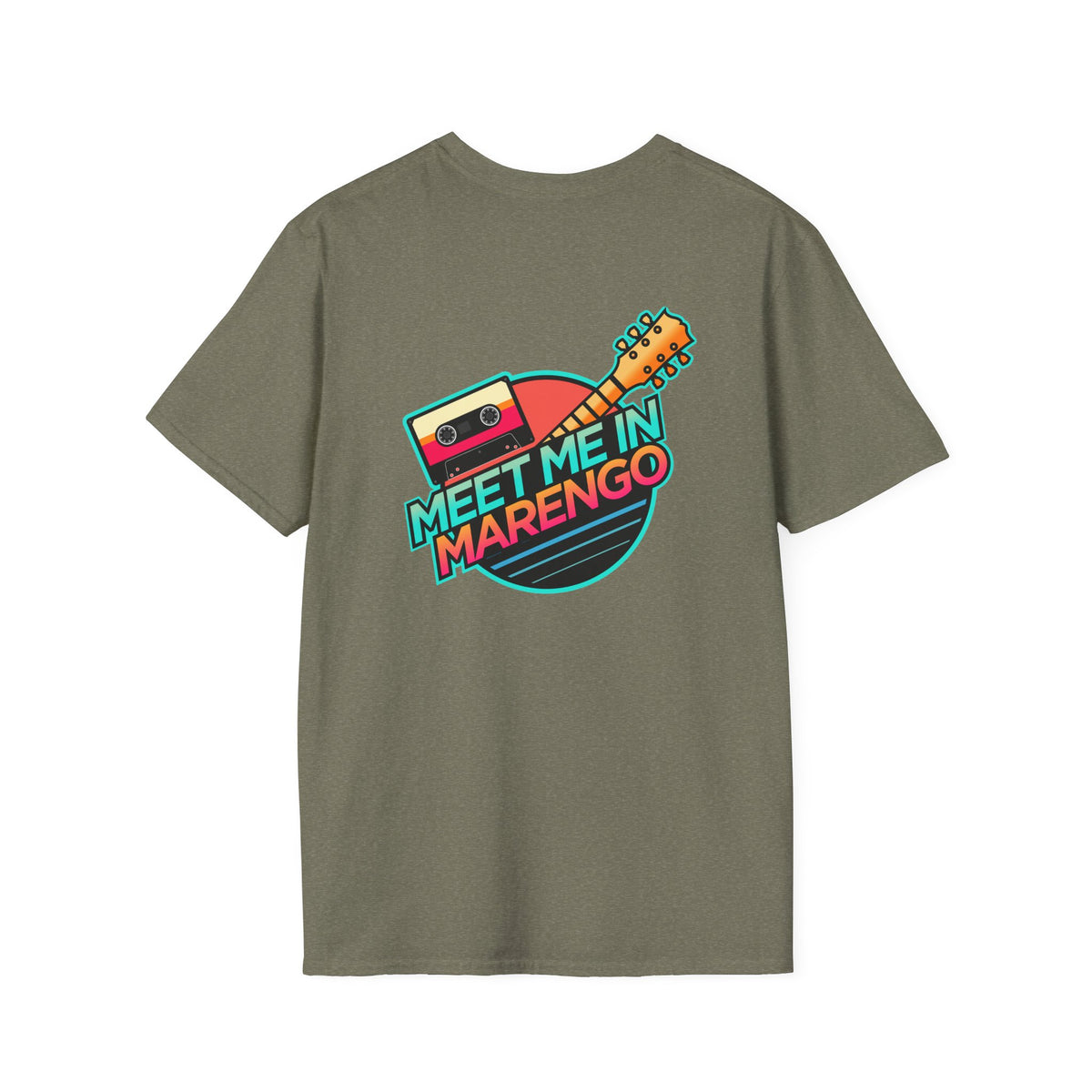 Retro Vibes Back Logo T-Shirt