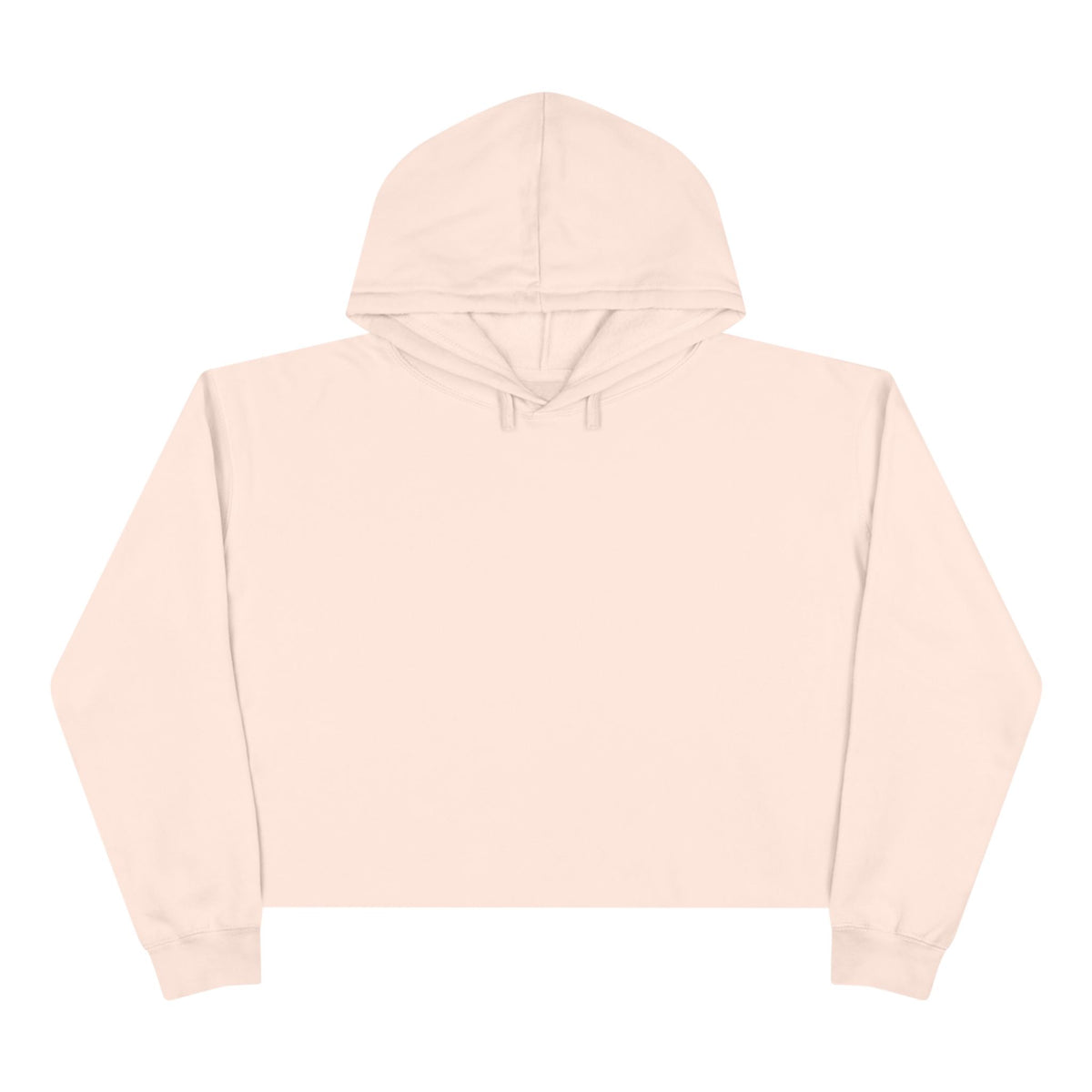 Crop Hoodie with Rear Logo  'Meet Me in Marengo' Basic Black