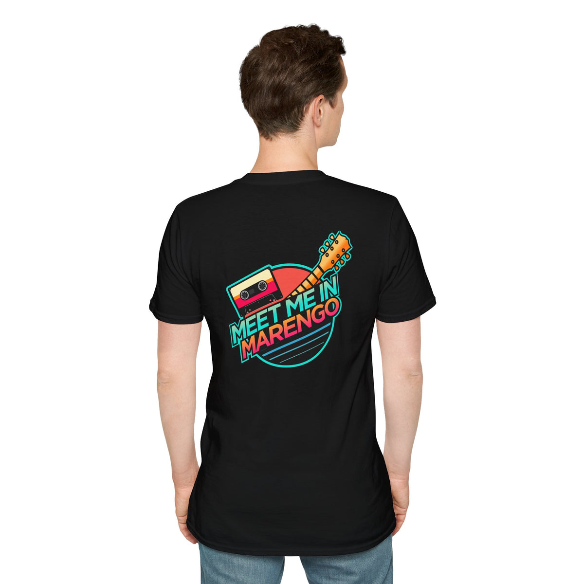 Retro Vibes Back Logo T-Shirt