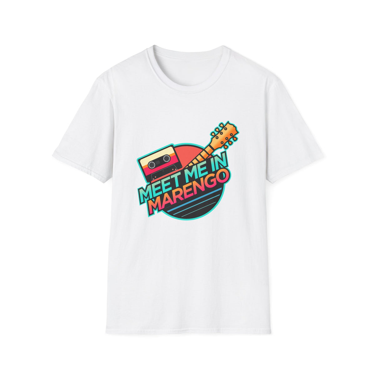 Retro Vibes Front Logo T-Shirt