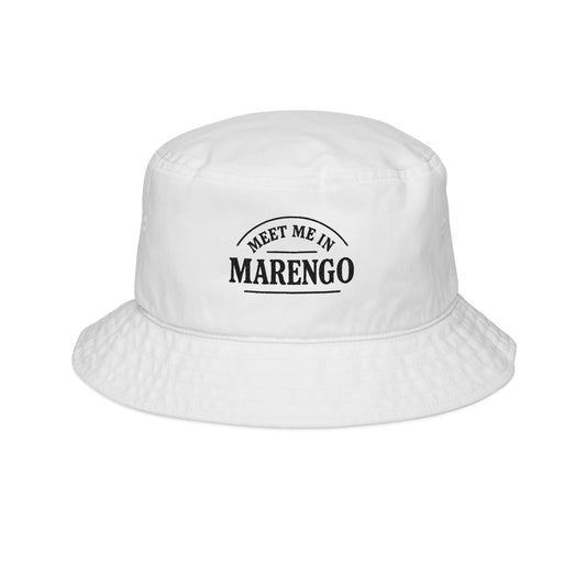 Embroidered Bucket Hat Basic Black Logo