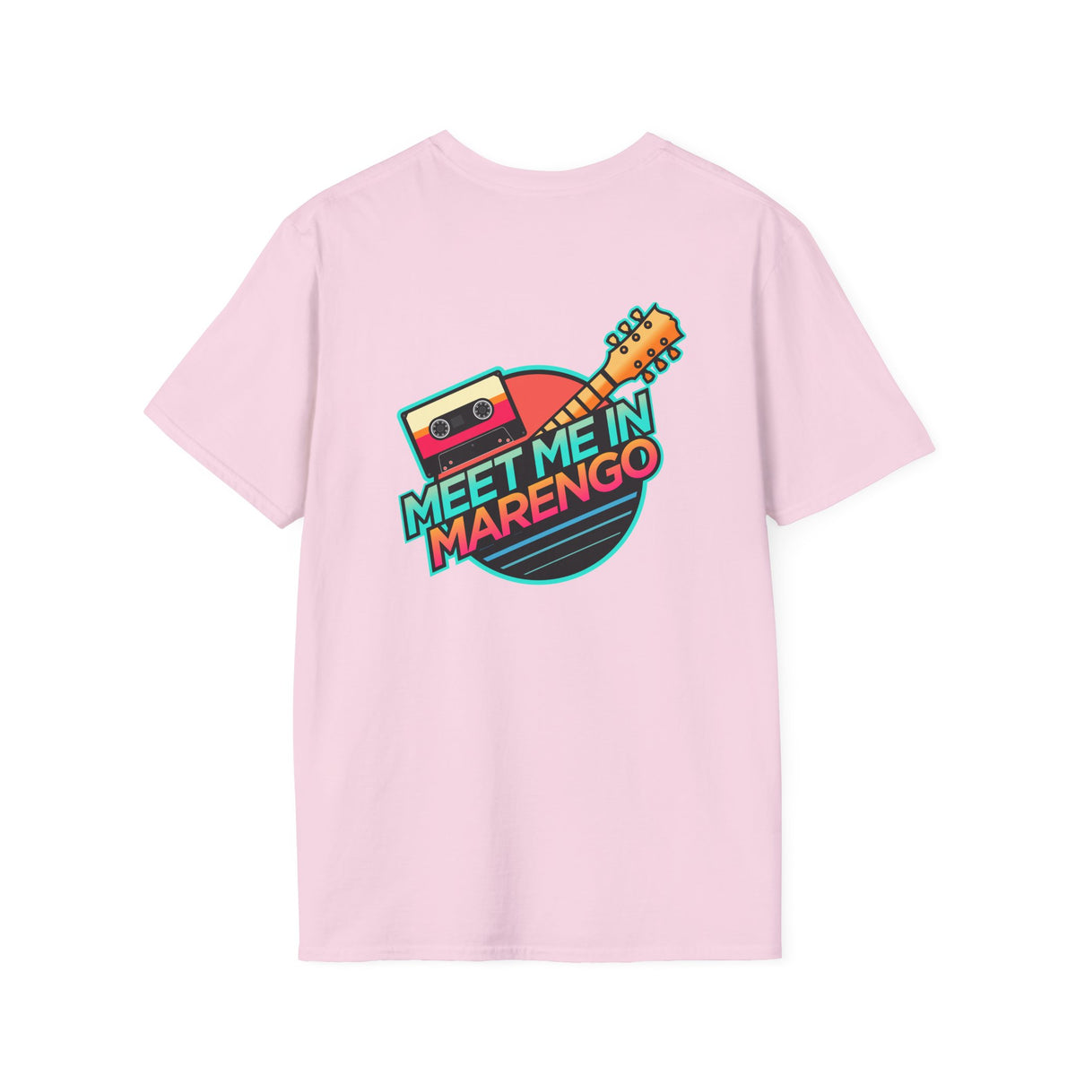 Retro Vibes Back Logo T-Shirt