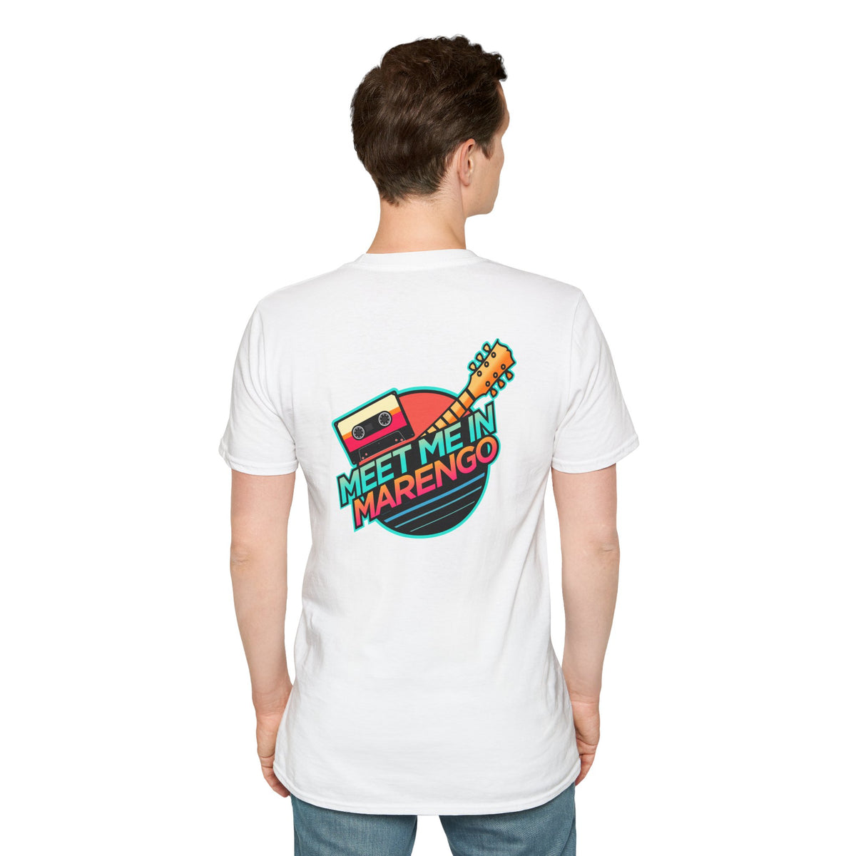 Retro Vibes Back Logo T-Shirt