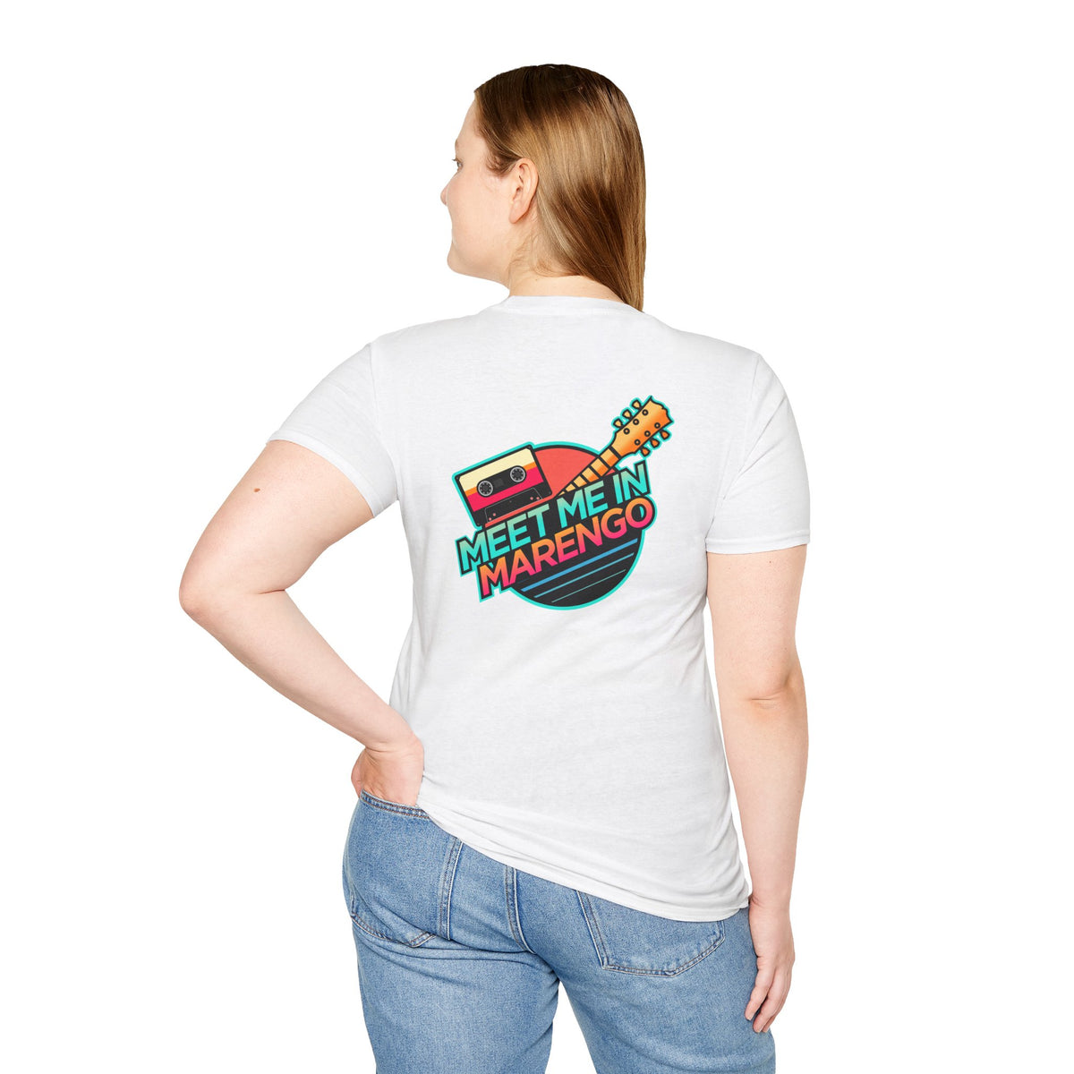 Retro Vibes Back Logo T-Shirt