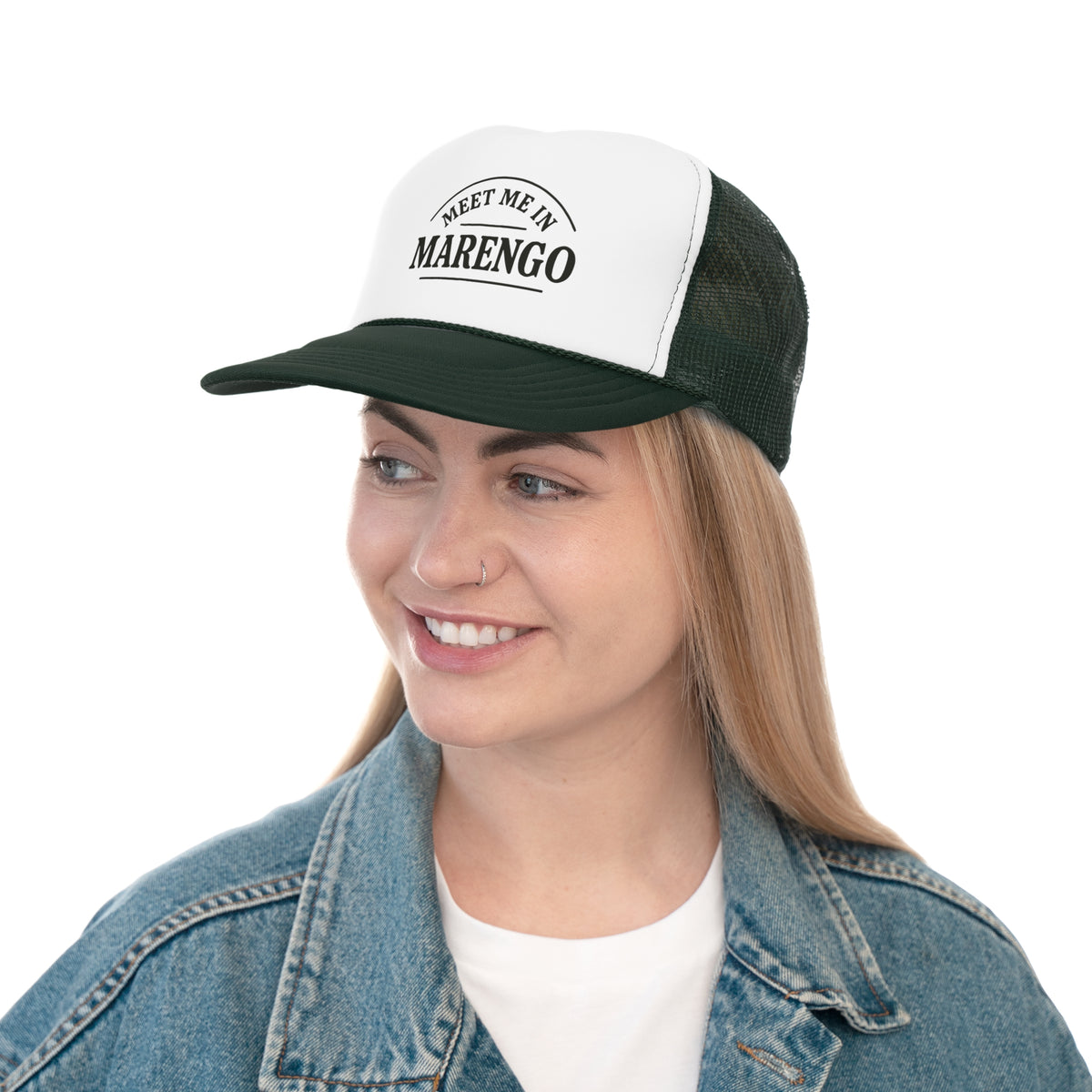 Trucker Hat - Basic Black Logo