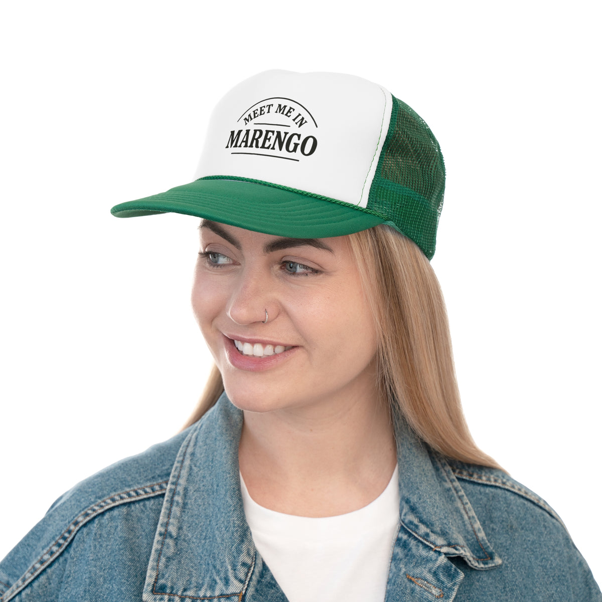 Trucker Hat - Basic Black Logo