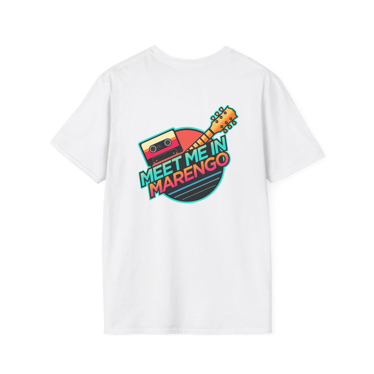 Retro Vibes Back Logo T-Shirt
