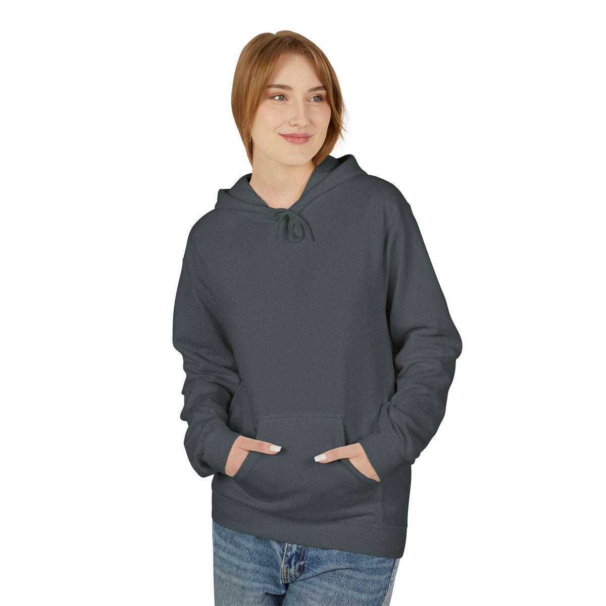 Women's Hoodie with Basic Black Rear Logo