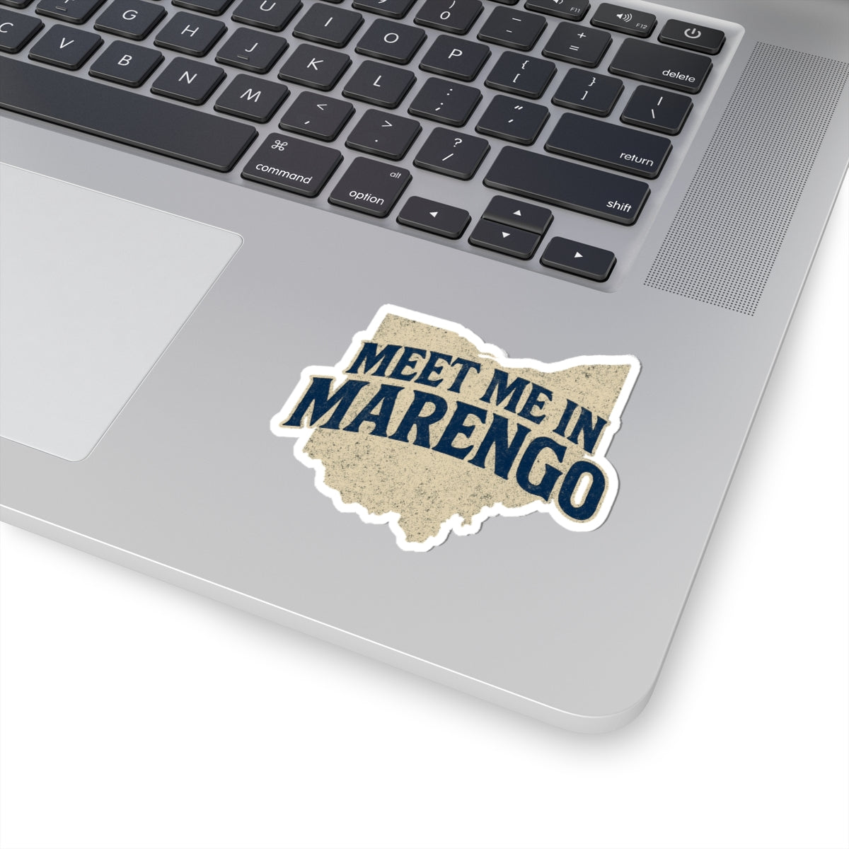 Meet Me in Marengo State Logo Sticker