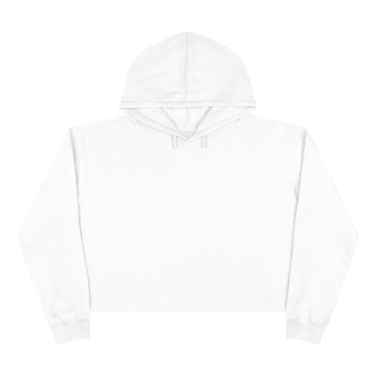 Crop Hoodie with Rear Logo  'Meet Me in Marengo' Basic Black