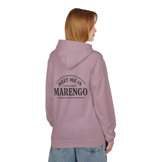 Women's Hoodie with Basic Black Rear Logo