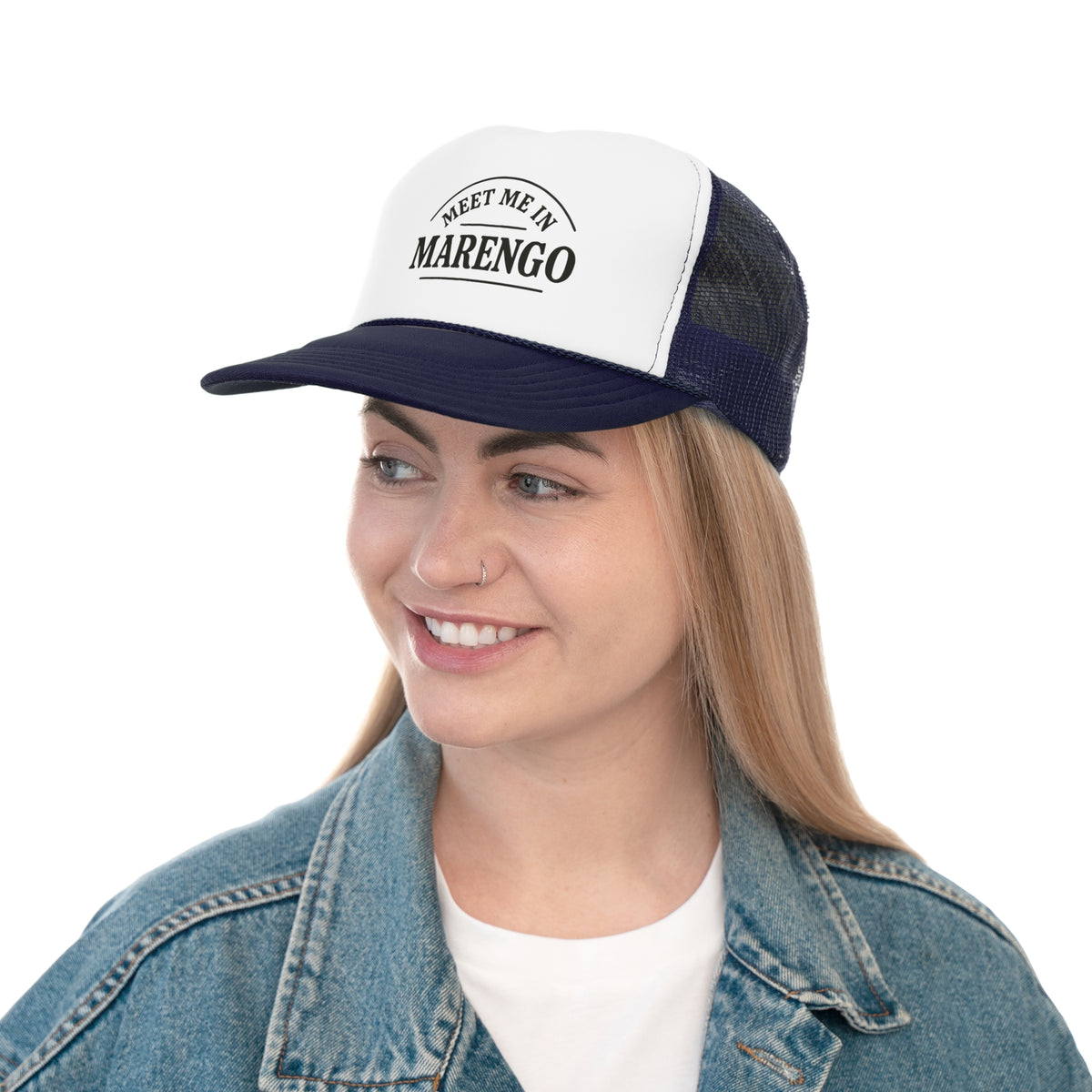 Trucker Hat - Basic Black Logo